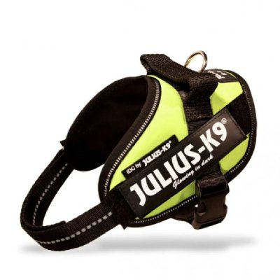 JULIUS K9  IDC Mini harnais pour chiens Vert n&eacute;on 16IDC-NE-M