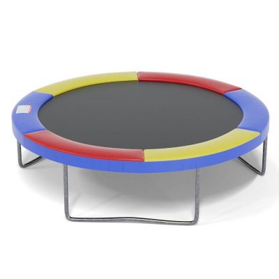 JUMP4FUN  Trampoline 8FT Protection Ressorts Multicolore - 244cm