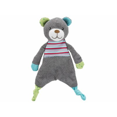 Junior jouet pour chien en tissu ours (28 cm) Une pi&egrave;ce