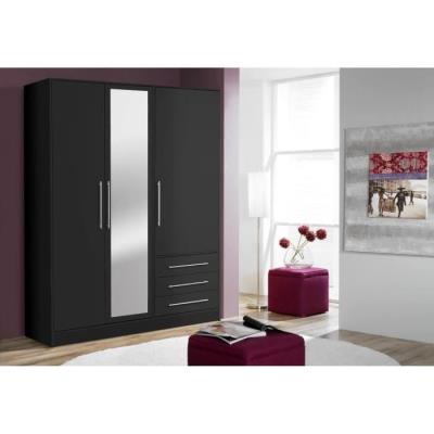 Jupiter Armoire 145 Cm Noire