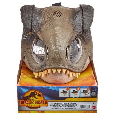 JURASSIC WORLD  - Masque T. Rex Sonore - Figurines D'action