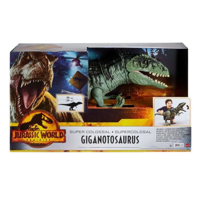 JURASSIC WORLD  Super Colossal Giant Dino Vert 4 Years