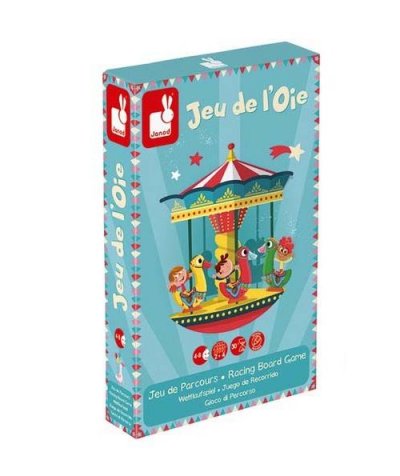 JANOD Juratoys- jeu de l oie carrousel