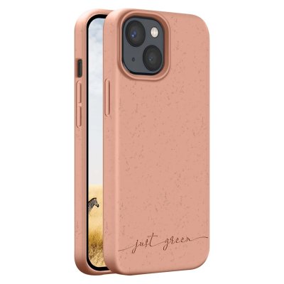 JUST GREEN  jgcovip1354s - coque  bio iphone 13 mini sand