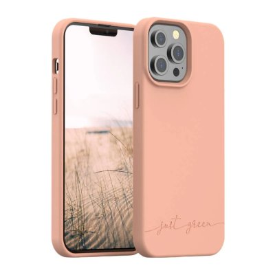 BIGBEN CONNECTED Just green jgcovip1361ps - coque just green bio iphone 13 pro sand