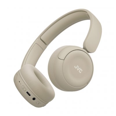 JVC  HA-S59W Casque Sans fil et filaire Arceau Musique/Quotidien USB Type-C Bluetooth Beige