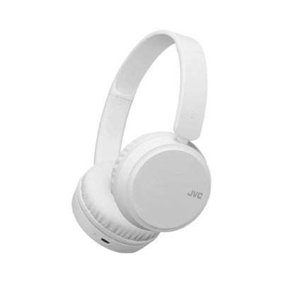 JVC  has35btwu deep bass bluetooth on ear headphonesvoice-assistantwhite nc