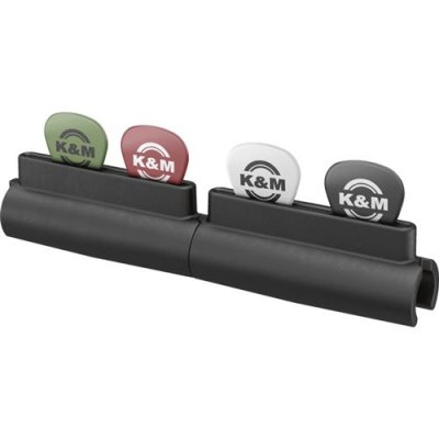 K&M  14510 Pick Holder Porte-m&eacute;diators pour pied de micro