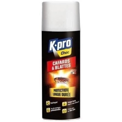 KAPO K.pro - A&eacute;rosol foudroyant contre cafards et blattes 400ml 