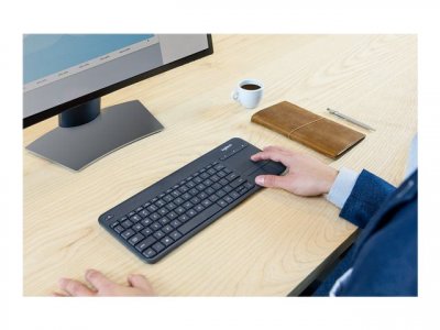 LOGITECH K400 Plus Wireless Touch Keyboard