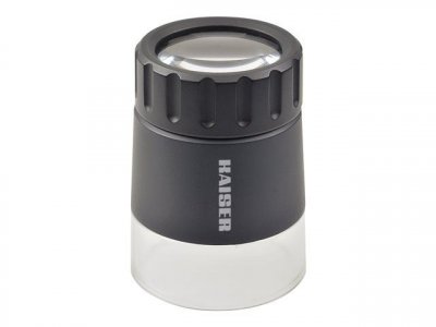 KAISER  All-purpose 4.5x Magnifying Glass Noir