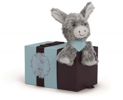 KALOO  Les Amis Donkey 19 Cm Teddy Gris 0-24 Months