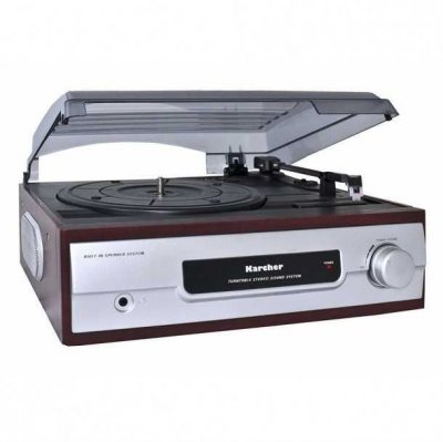 KARCHER  8050 Platine vinyle AUX -acajou