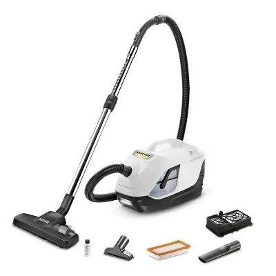 K&auml;rcher DS 6, Aspirateur traineau, Blanc, Noir