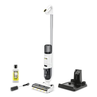 KARCHER K&auml;rcher FCV 2 Natural N aspirateur de table Blanc Sans sac