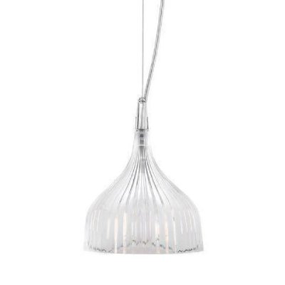 KARTELL  lampe &agrave; suspension e' (cristal - polycarbonate transparent)