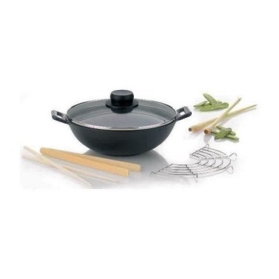 KELA  77747 WOK SET MINI FONTE 5 PI&Egrave;CES