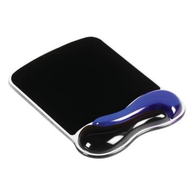 KENSINGTON  tapis de souris Duo Gel Noir/Bleu