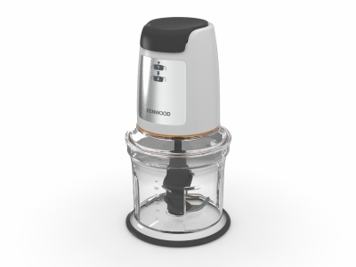 Kenwood CHP61.100WH, Mini Hachoir 500 W, Bol de 0,8 L, Blanc