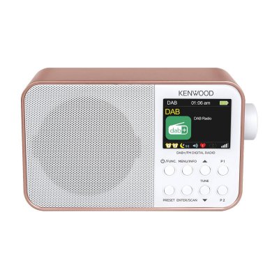 KENWOOD  CR-M30 DAB (FM, DAB+ DAB, Bluetooth), Radio, Rose