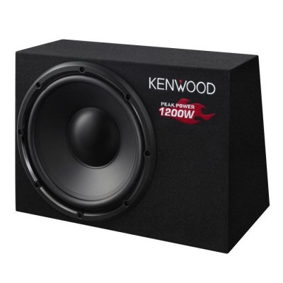 KENWOOD CORPORATION Kenwood KSC-W1200B - Caisson de basses - 300 Watt - 11.81