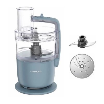 KENWOOD  - Robot multifonction FDP22.000GY - 1 vitesse + Pulse - 650W - Bol 1,3L + accessoires