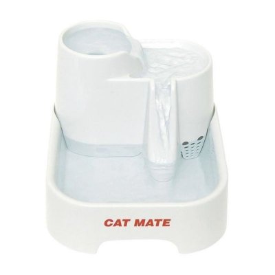 KERBL Abreuvoir CatMate - 2000 ml - Blanc - Pour chat et chien