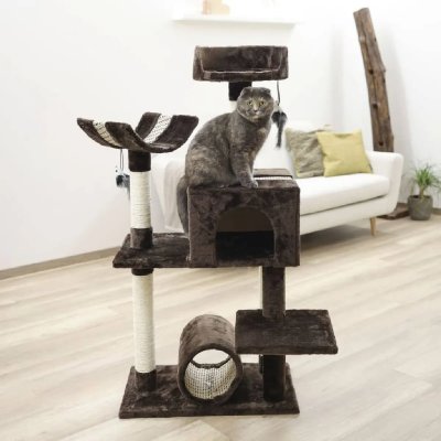 KERBL  Arbre &agrave; Chat Safari Big Brun 60 x 36 x 122 cm