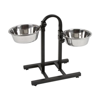 KERBL  Bar alimentation avec ecuelles pour chien - 2x2800ml