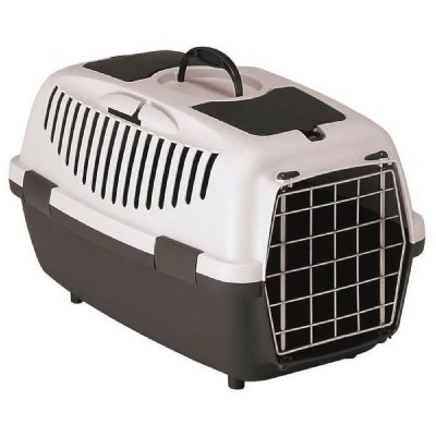 KERBL  Chien Box de Transport Gulliver 48x32x31 cm Gris
