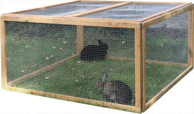 KERBL  Enclos ext&eacute;rieur pour animaux de compagnie Vario Bois 84399