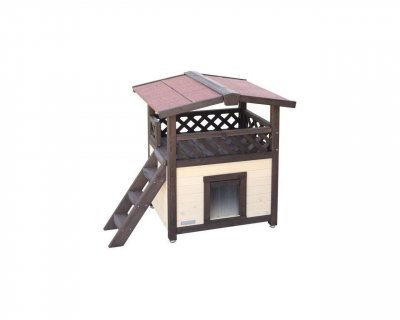 KERBL  Maison pour Chat 4-Seasons Deluxe 88 X 57 X 77 Cm