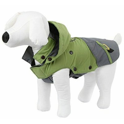 KERBL  Manteau Vancouver S 35cm Pour Chien - Gris Et Vert