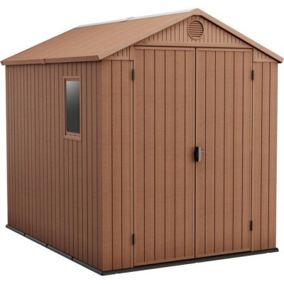KETER  Abri de Jardin en r&eacute;sine - Darwin 68 Marron - 4,5m2