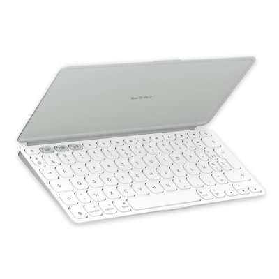 LOGITECH Keys-To-Go 2 sans fil pour iPad - Gris Pale