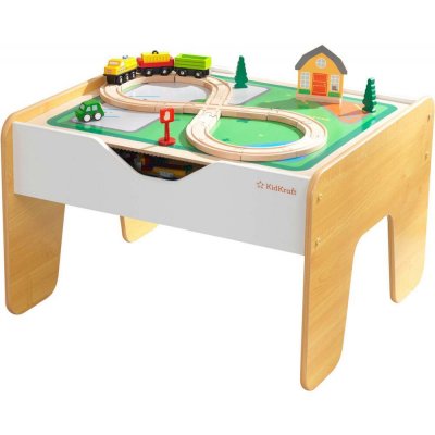 Kidkraft - table d'activit&eacute; 2 en 1 - bois