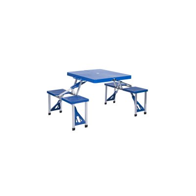 KINGCAMP KING CAMP Table de camping pic nic pliable - 4 personnes