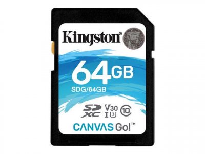 KINGSTON  canvas go! Sdg/64gb SDG/64GB