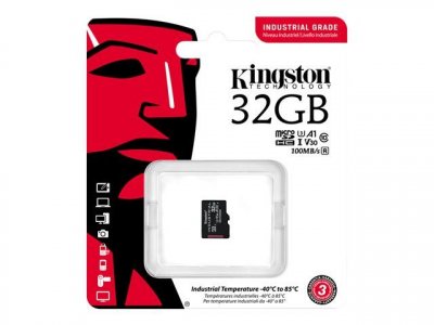 KINGSTON  Industrial - carte m&eacute;moire flash - 32 Go - microSDHC UHS-I