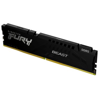 KINGSTON  Kf568c34bbe-16 Fury Beast 1x16gb Ddr5 6800mhz Ram Noir 