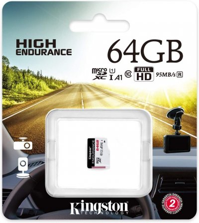 KINGSTON  SDCE/64GB microSDXC Endurance 95R/30W 