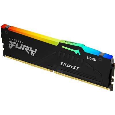KINGSTON  Technology FURY Beast 8GB 6000MT/s DDR5 CL30 DIMM RGB EXPO - Neuf