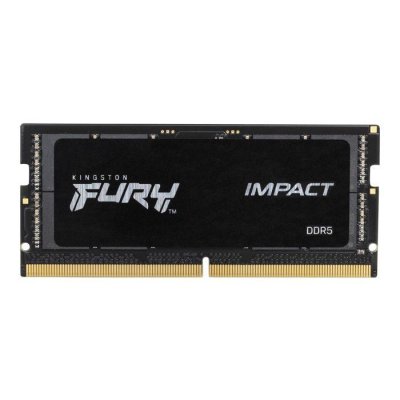 KINGSTON  Technology FURY Impact Black XMP module de m&eacute;moire 16 Go 1 x 16 Go DDR5 6400 MHz