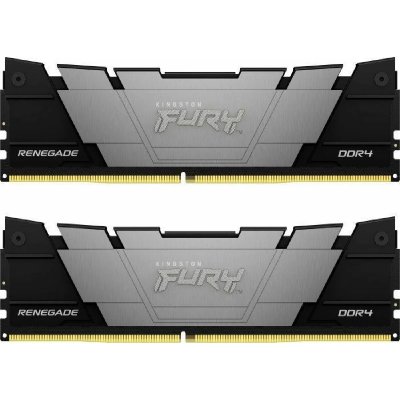 KINGSTON  Technology Fury Renegade Kf432c16rb2k2/64 64gb 2x32gb Ddr4 3200mhz Memory Ram Noir