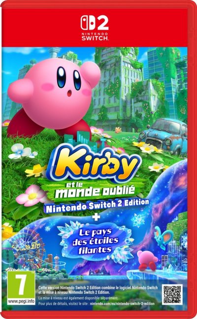 Kirby et le Monde Oubli&eacute; + Le Pays des &Eacute;toiles Filantes  &bull; Jeu Nintendo Switch 2 