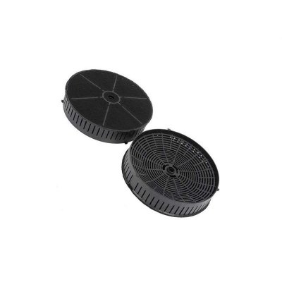 HOME EQUIPEMENT Kit 2 filtres &agrave; charbon type 57 (18 x 3,8 cm) pour hottes elica