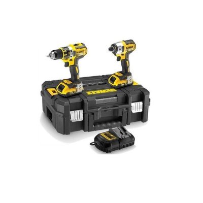 DEWALT Kit 2 Outils Xr 18v 3ah Li - Perceuse Et Visseuse