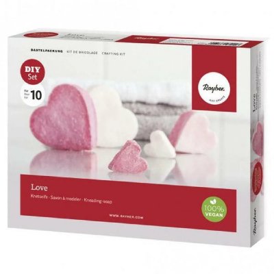 RAYHER Kit &agrave; savon Love - Technique &agrave; modeler