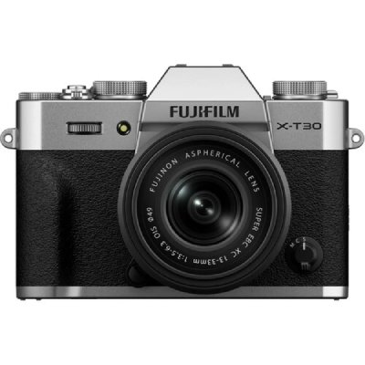 FUJIFILM Kit Appareil photo num&eacute;rique hybride  X-T30 III Argent + XC13-33mm