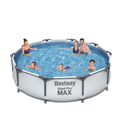 BESTWAY Kit  STEEL PRO MAX POOL &Oslash;366 x 76cm cartouche